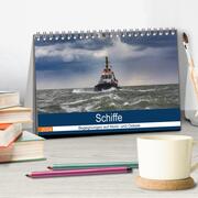 Schiffe - Begegnungen auf Nord- und Ostsee (Tischkalender 2024 DIN A5 quer), CALVENDO Monatskalender - Abbildung 2