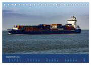 Schiffe - Begegnungen auf Nord- und Ostsee (Tischkalender 2024 DIN A5 quer), CALVENDO Monatskalender - Abbildung 11
