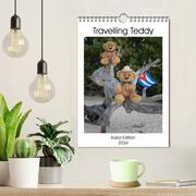 Travelling Teddy Kuba Edition 2024 (Wandkalender 2024 DIN A4 hoch), CALVENDO Monatskalender - Abbildung 2