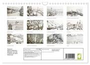 Passion Motorradfahren - Skizzen von der Freiheit auf dem Motorrad (Wandkalender 2024 DIN A4 quer), CALVENDO Monatskalender - Abbildung 1