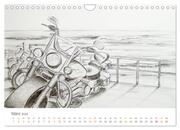 Passion Motorradfahren - Skizzen von der Freiheit auf dem Motorrad (Wandkalender 2024 DIN A4 quer), CALVENDO Monatskalender - Abbildung 5