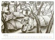 Passion Motorradfahren - Skizzen von der Freiheit auf dem Motorrad (Wandkalender 2024 DIN A4 quer), CALVENDO Monatskalender - Abbildung 8