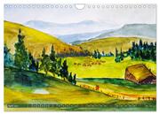 Oberbayern in Farbe - Gemalte Bilder vom Alpenrand (Wandkalender 2024 DIN A4 quer), CALVENDO Monatskalender - Abbildung 6