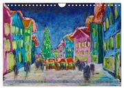 Oberbayern in Farbe - Gemalte Bilder vom Alpenrand (Wandkalender 2024 DIN A4 quer), CALVENDO Monatskalender - Abbildung 14