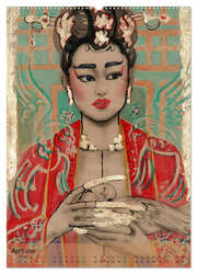 China Girls - Burlesque Sketches (Wandkalender 2024 DIN A2 hoch), CALVENDO Monatskalender - Abbildung 6