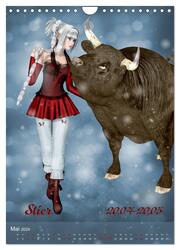 Mädchen im Manga Style (Sternzeichen) (Wandkalender 2024 DIN A4 hoch), CALVENDO Monatskalender - Abbildung 7
