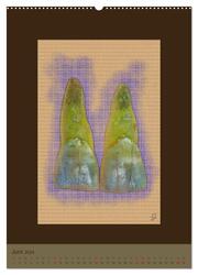 Zähne auf Leinwand (hochwertiger Premium Wandkalender 2024 DIN A2 hoch), Kunstdruck in Hochglanz - Abbildung 7
