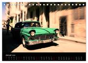 Cuba mobil - Kuba Autos (Tischkalender 2024 DIN A5 quer), CALVENDO Monatskalender - Abbildung 3