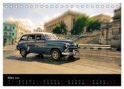 Cuba mobil - Kuba Autos (Tischkalender 2024 DIN A5 quer), CALVENDO Monatskalender - Abbildung 5