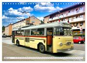 Historische und moderne Busse (Wandkalender 2024 DIN A4 quer), CALVENDO Monatskalender - Illustrationen 5