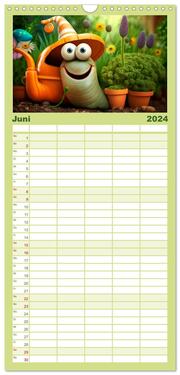 Familienplaner 2024 - Langsamkeit, die bezaubert. Das Jahr im Zeitlupentempo. mit 5 Spalten (Wandkalender, 21 x 45 cm) CALVENDO - Abbildung 7