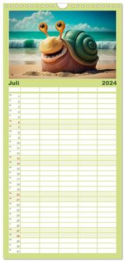 Familienplaner 2024 - Langsamkeit, die bezaubert. Das Jahr im Zeitlupentempo. mit 5 Spalten (Wandkalender, 21 x 45 cm) CALVENDO - Abbildung 8