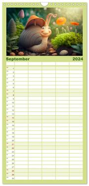 Familienplaner 2024 - Langsamkeit, die bezaubert. Das Jahr im Zeitlupentempo. mit 5 Spalten (Wandkalender, 21 x 45 cm) CALVENDO - Abbildung 10