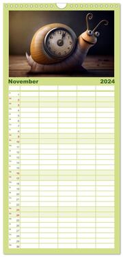 Familienplaner 2024 - Langsamkeit, die bezaubert. Das Jahr im Zeitlupentempo. mit 5 Spalten (Wandkalender, 21 x 45 cm) CALVENDO - Abbildung 12