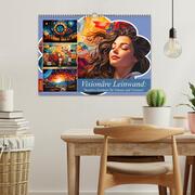 Visionäre Leinwand: Kreative Symbole für Träume und Visionen (Wandkalender 2024 DIN A3 quer), CALVENDO Monatskalender - Abbildung 2