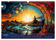 Visionäre Leinwand: Kreative Symbole für Träume und Visionen (Wandkalender 2024 DIN A3 quer), CALVENDO Monatskalender - Abbildung 7