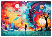 Visionäre Leinwand: Kreative Symbole für Träume und Visionen (Wandkalender 2024 DIN A3 quer), CALVENDO Monatskalender - Abbildung 12