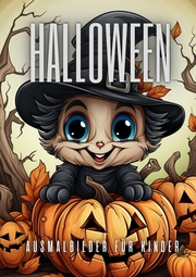 Halloween - Ausmalbilder für Kinder