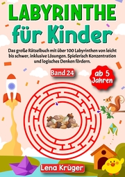 Labyrinthe für Kinder ab 5 Jahren - Band 24
