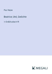 Beatrice; Und, Gedichte - Cover