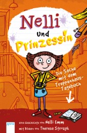 Nelli und Prinzessin - Die Sache mit dem Treppenhaus-Tagebuch - Cover