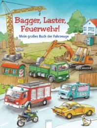 Bagger, Laster, Feuerwehr! - Cover