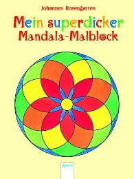 Mein superdicker Mandala-Malblock