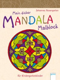Mein dicker Mandala-Malblock für Kindergartenkinder