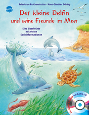 Der kleine Delfin und seine Freunde im Meer