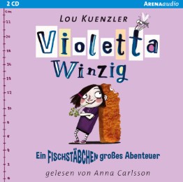 Violetta Winzig - Ein fischstäbchengroßes Abenteuer - Cover