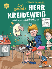 Der geniale Herr Kreideweiß und die Schattenkatze - Cover