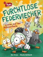 Furchtlose Federviecher (1). Alarm auf der Hühnerfarm - Cover