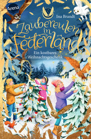 Zaubereulen in Federland - Ein kostbares Weihnachtsgeschenk - Cover