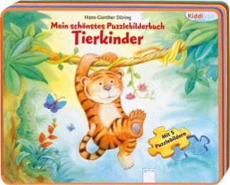 Mein schönstes Puzzlebilderbuch - Tierkinder - Cover