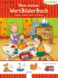Mein kleines WortBilderBuch - Teddy, Apfel, Ball und Buch - Cover