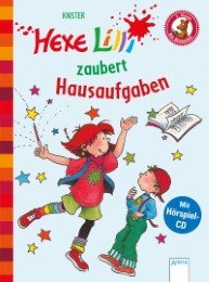 Hexe Lilli zaubert Hausaufgaben / mit Audio CD - Cover