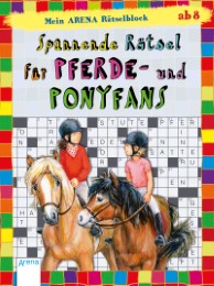 Spannende Rätsel Pferde- und Ponyfans - Cover