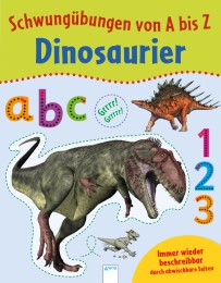 Schwungübungen von A bis Z - Dinosaurier