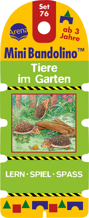 Mini-Bandolino Set 76 - Tiere im Garten - Cover