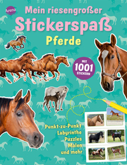 Mein riesengroßer Stickerspaß - Pferde - Cover