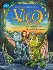 Vico Drachenbruder - Das Geheimnis des funkelnden Amuletts - Cover