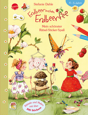 Erdbeerinchen Erdbeerfee. Mein schönster Rätsel-Sticker-Spass - Cover
