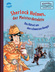 Sherlock Holmes, der Meisterdetektiv - Das Rätsel um den schwarzen Hengst - Cover