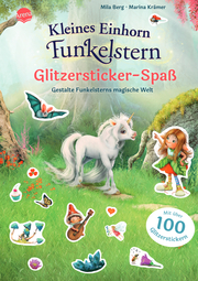 Kleines Einhorn Funkelstern - Glitzersticker-Spaß - Cover