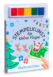Stempelkunst für kleine Finger. Weihnachten - Cover