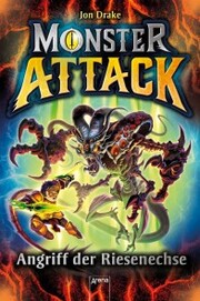 Monster Attack (1). Angriff der Riesenechse - Cover
