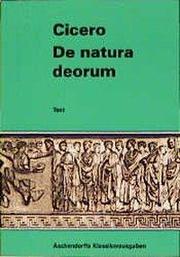 Philosophische Schriften / De natura deorum