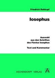 Auswahl aus den Schriften des Flavius Iosephus - Cover