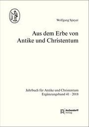 Aus dem Erbe von Antike und Christentum - Cover