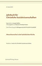 Jahrbuch für Christliche Sozialwissenschaften, Band 55 (2014)